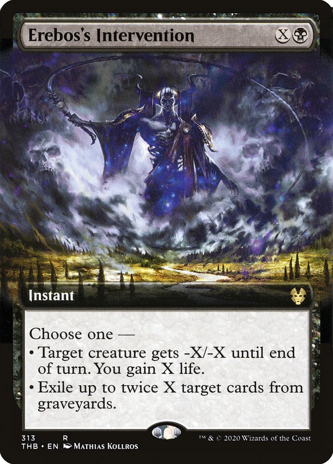 Erebos's Intervention (Extended Art) [Theros Beyond Death] | Gear Gaming Fayetteville