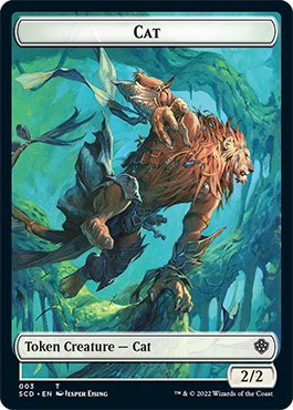 Insect // Cat Double-Sided Token [Starter Commander Decks] | Gear Gaming Fayetteville