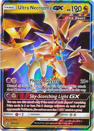 Ultra Necrozma GX (SM126) (Jumbo Card) [Sun & Moon: Black Star Promos] | Gear Gaming Fayetteville