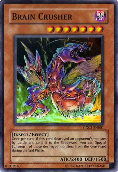 Brain Crusher [GX03-EN001] Super Rare | Gear Gaming Fayetteville