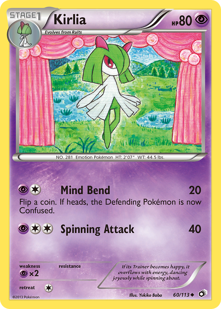 Kirlia (60/113) [Black & White: Legendary Treasures] | Gear Gaming Fayetteville