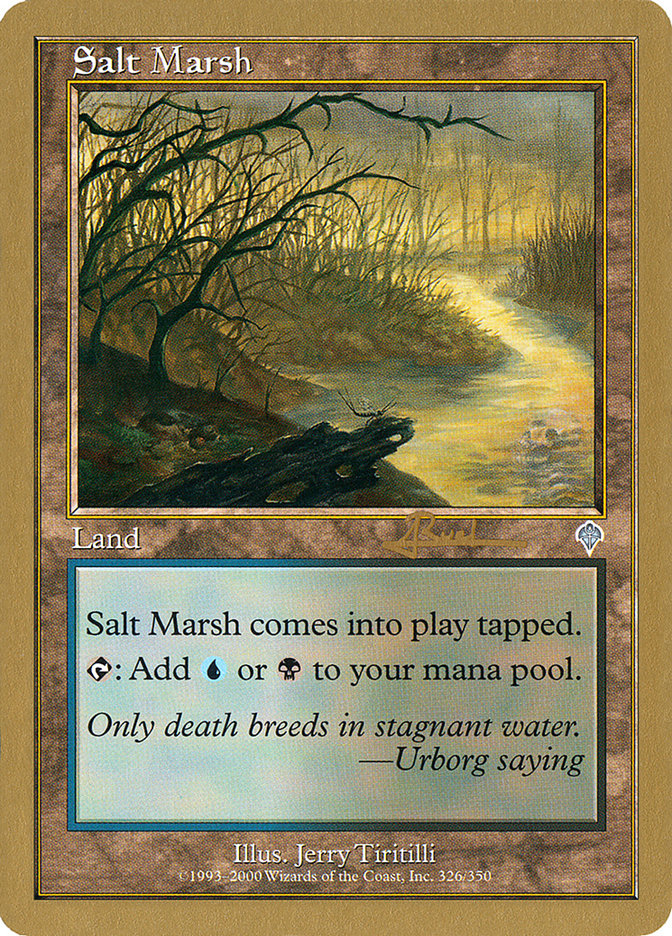 Salt Marsh (Antoine Ruel) [World Championship Decks 2001] | Gear Gaming Fayetteville