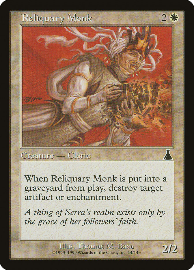 Reliquary Monk [Urza's Destiny] | Gear Gaming Fayetteville