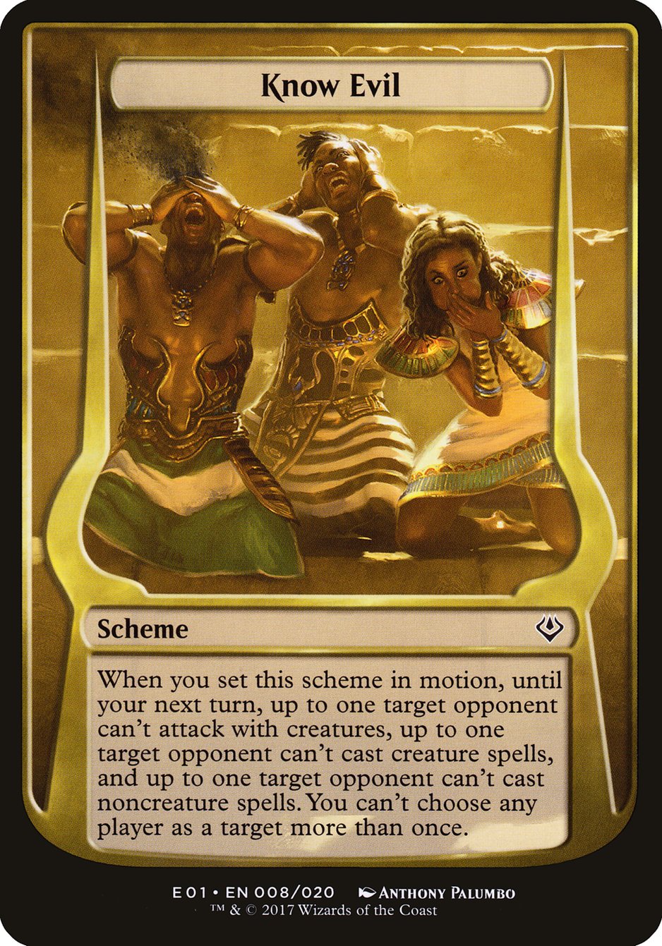 Know Evil (Schemes) [Archenemy: Nicol Bolas Schemes] | Gear Gaming Fayetteville