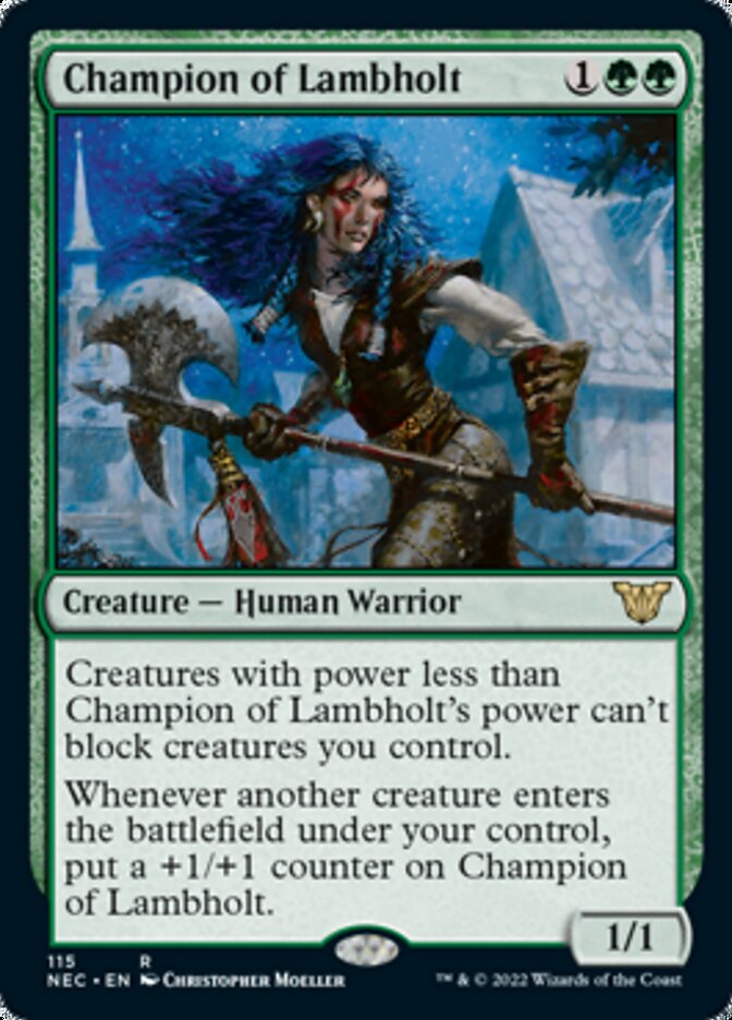 Champion of Lambholt [Kamigawa: Neon Dynasty Commander] | Gear Gaming Fayetteville