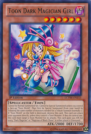 Toon Dark Magician Girl [LCYW-EN111] Rare | Gear Gaming Fayetteville