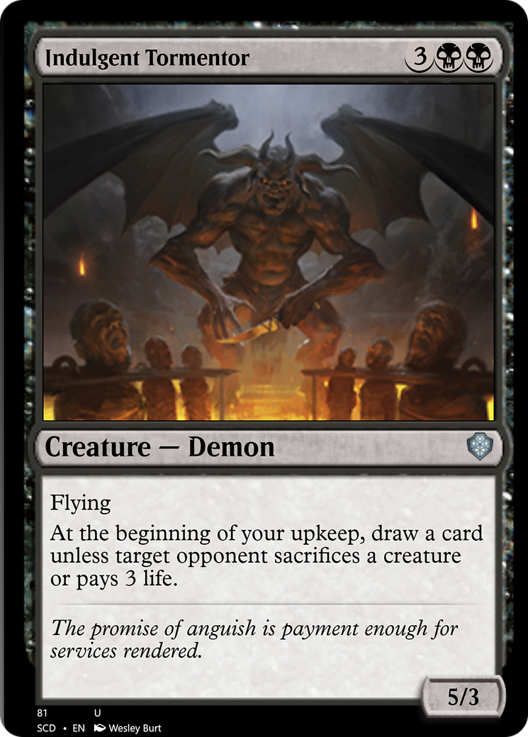 Indulgent Tormentor [Starter Commander Decks] | Gear Gaming Fayetteville