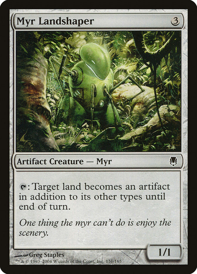 Myr Landshaper [Darksteel] | Gear Gaming Fayetteville