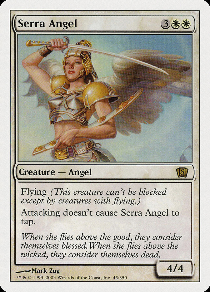 Serra Angel [Eighth Edition] | Gear Gaming Fayetteville