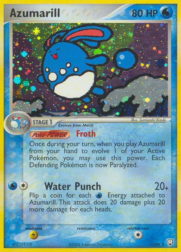 Azumarill (1/109) (Theme Deck Exclusive) [EX: Team Rocket Returns] | Gear Gaming Fayetteville