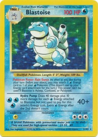 Blastoise (2/102) [Base Set Unlimited] | Gear Gaming Fayetteville