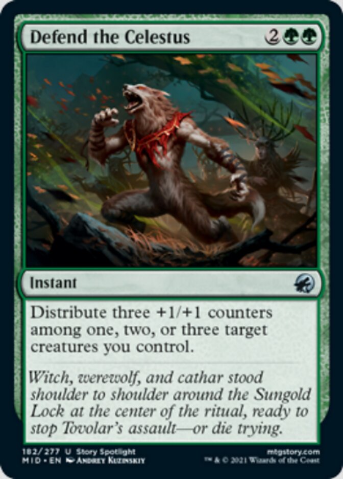 Defend the Celestus [Innistrad: Midnight Hunt] | Gear Gaming Fayetteville