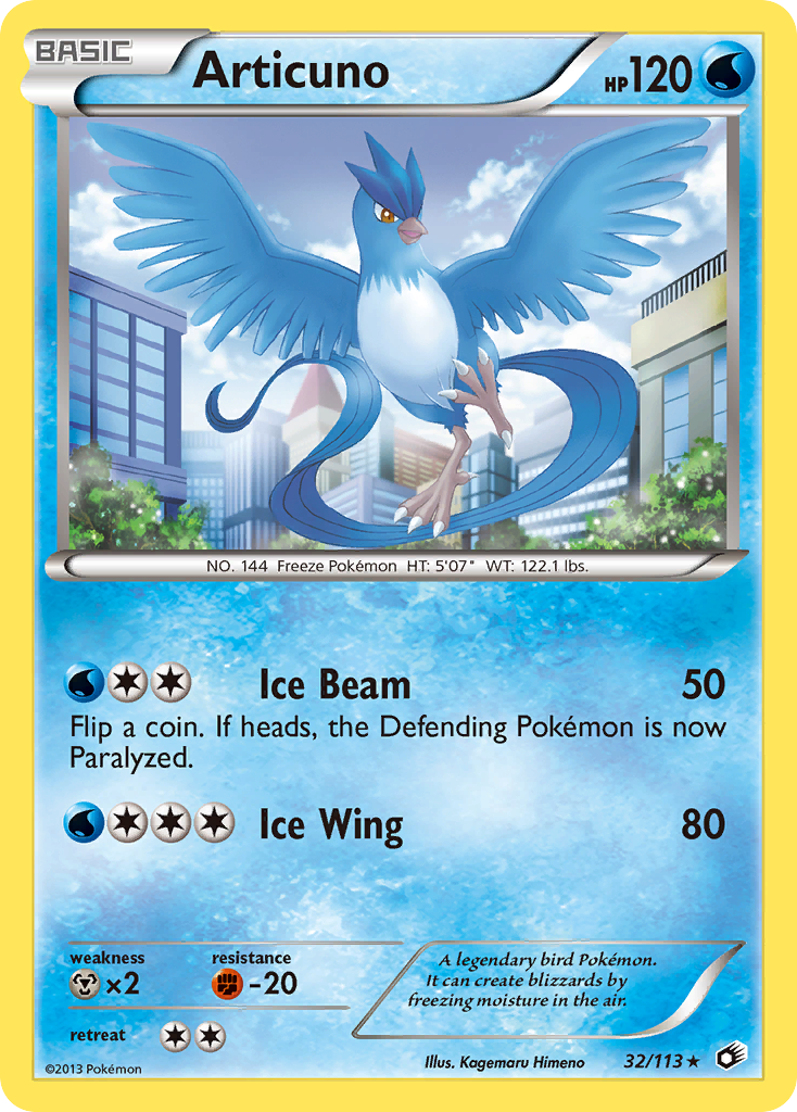 Articuno (32/113) [Black & White: Legendary Treasures] | Gear Gaming Fayetteville