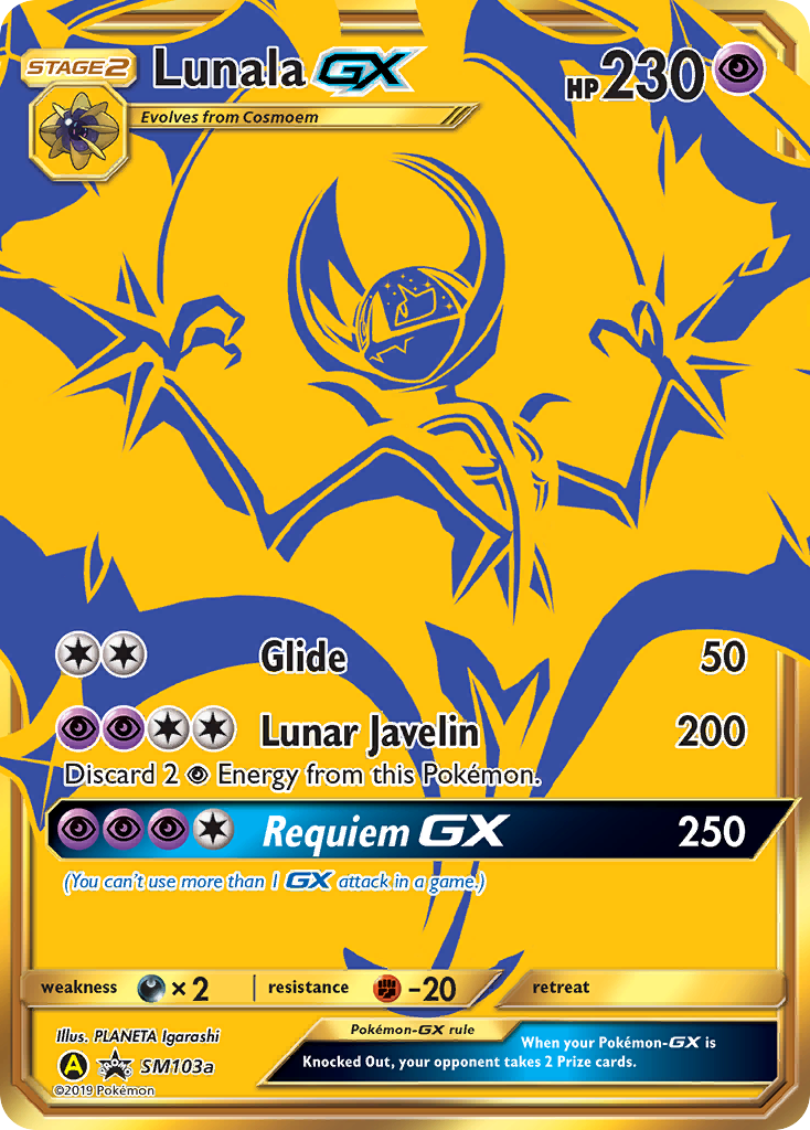 Lunala GX (SM103a) [Sun & Moon: Black Star Promos] | Gear Gaming Fayetteville