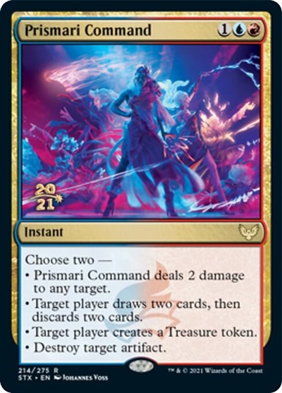 Prismari Command [Strixhaven: School of Mages Prerelease Promos] | Gear Gaming Fayetteville