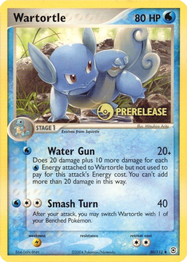 Wartortle (50/112) (Prerelease) [EX: FireRed & LeafGreen] | Gear Gaming Fayetteville