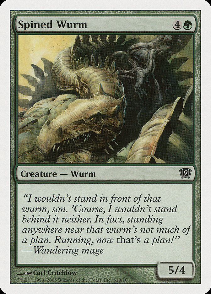 Spined Wurm [Ninth Edition] | Gear Gaming Fayetteville