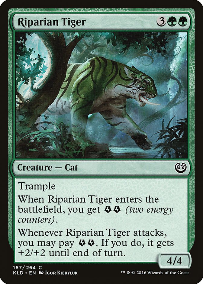 Riparian Tiger [Kaladesh] | Gear Gaming Fayetteville