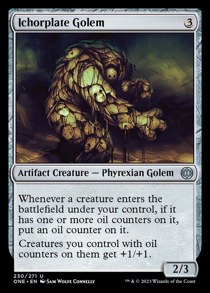 Ichorplate Golem [Phyrexia: All Will Be One] | Gear Gaming Fayetteville