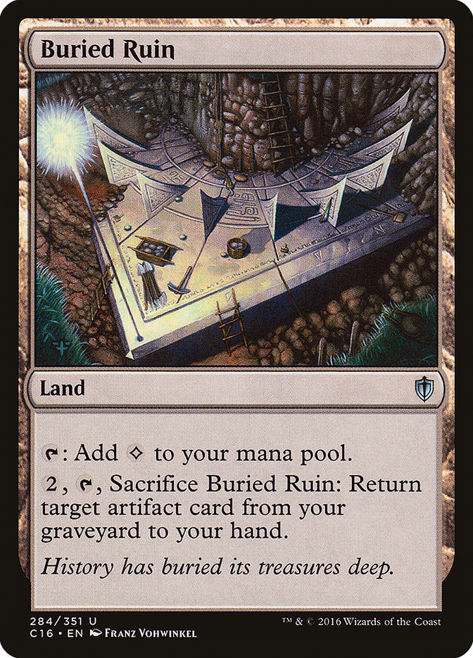 Buried Ruin [Commander 2016] | Gear Gaming Fayetteville