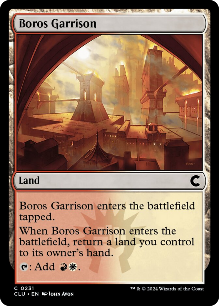 Boros Garrison [Ravnica: Clue Edition] | Gear Gaming Fayetteville