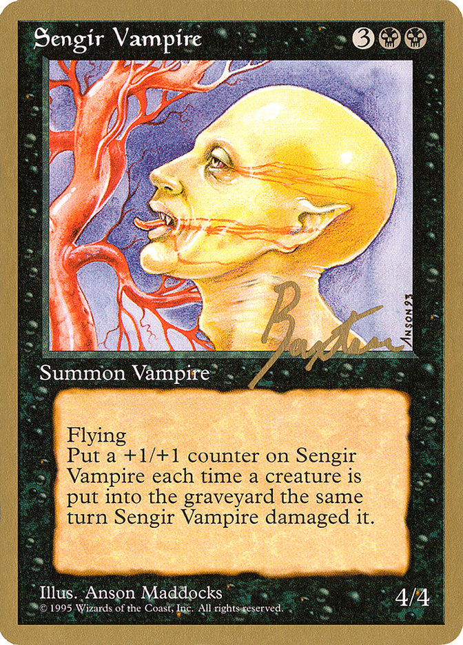 Sengir Vampire (George Baxter) [Pro Tour Collector Set] | Gear Gaming Fayetteville