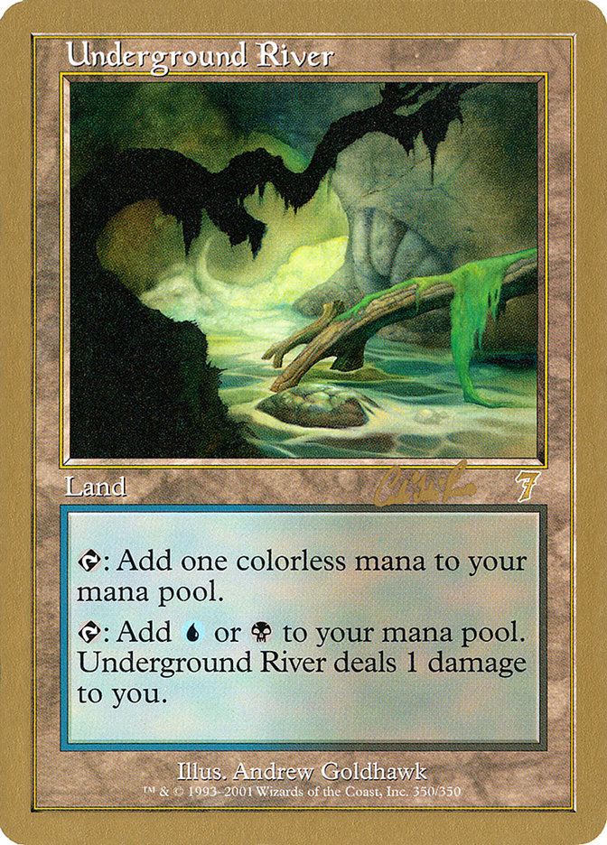 Underground River (Carlos Romao) [World Championship Decks 2002] | Gear Gaming Fayetteville