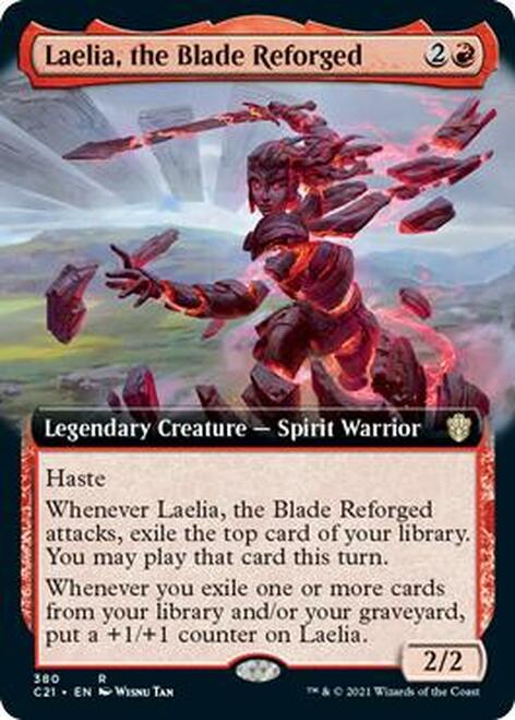 Laelia, the Blade Reforged (Extended Art) [Commander 2021] | Gear Gaming Fayetteville