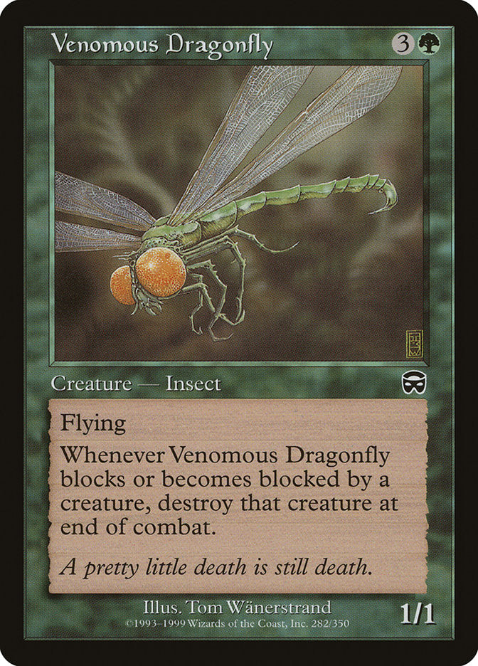 Venomous Dragonfly [Mercadian Masques] | Gear Gaming Fayetteville