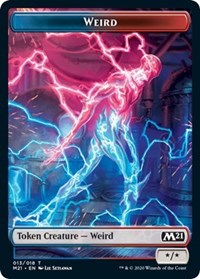 Weird // Zombie Double-Sided Token [Core Set 2021 Tokens] | Gear Gaming Fayetteville