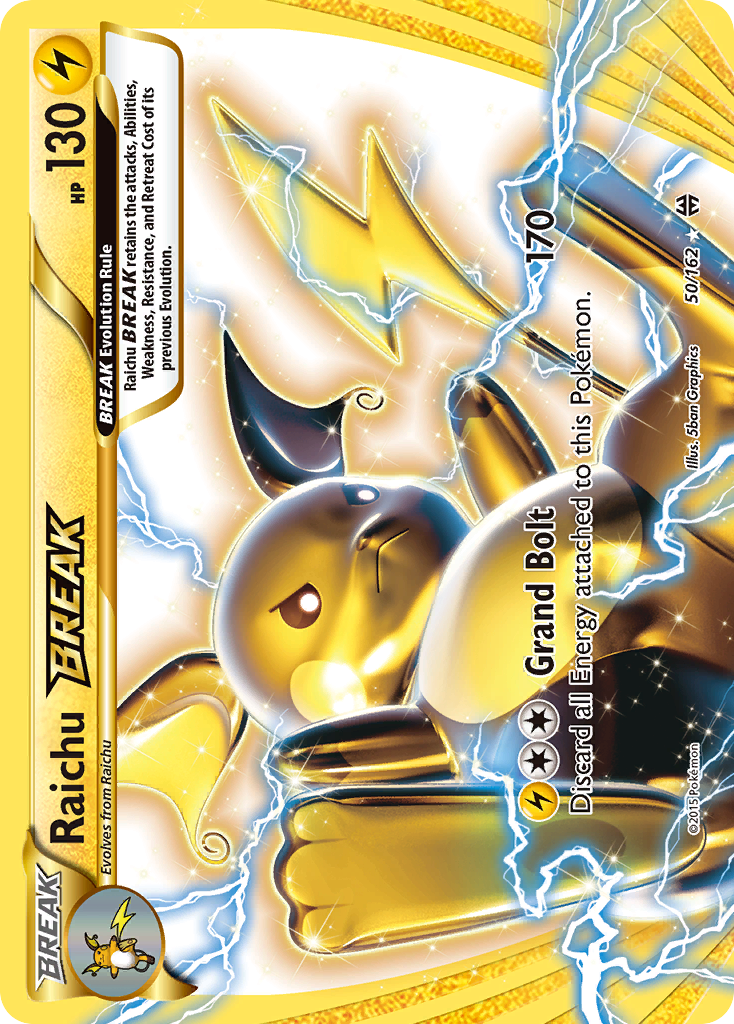 Raichu BREAK (50/162) [XY: BREAKthrough] | Gear Gaming Fayetteville