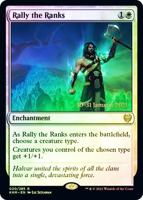 Rally the Ranks [Kaldheim Prerelease Promos] | Gear Gaming Fayetteville