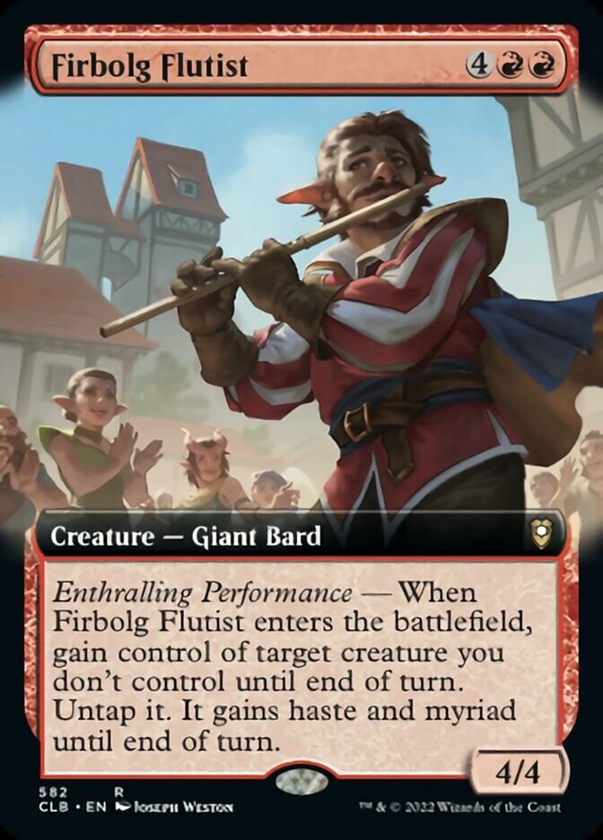 Firbolg Flutist (Extended Art) [Commander Legends: Battle for Baldur's Gate] | Gear Gaming Fayetteville