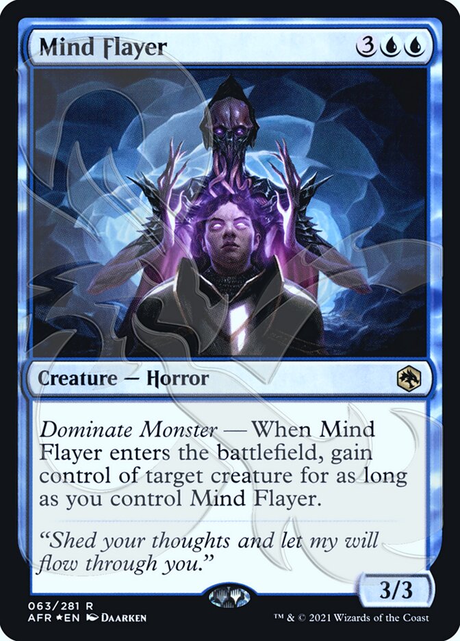 Mind Flayer (Ampersand Promo) [Dungeons & Dragons: Adventures in the Forgotten Realms Promos] | Gear Gaming Fayetteville