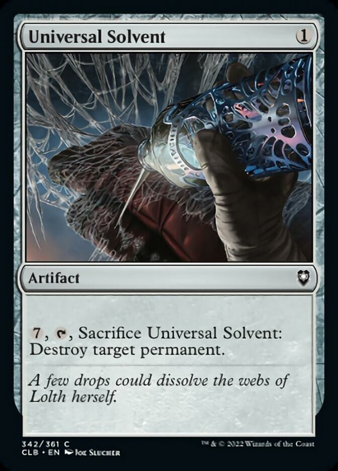 Universal Solvent [Commander Legends: Battle for Baldur's Gate] | Gear Gaming Fayetteville