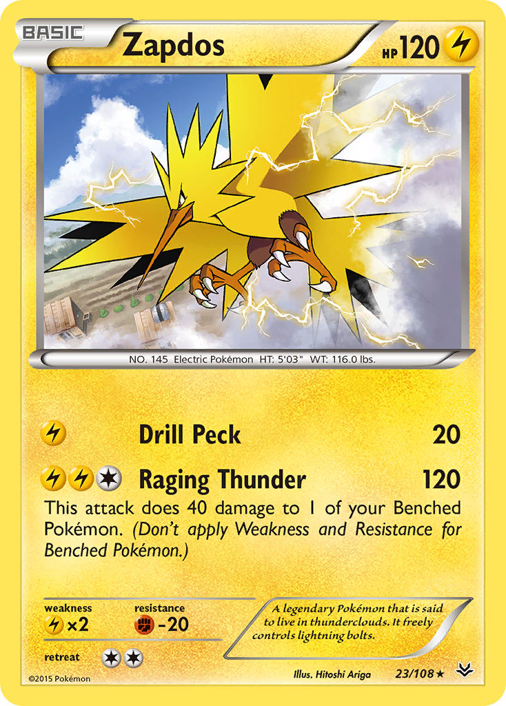 Zapdos (23/108) [XY: Roaring Skies] | Gear Gaming Fayetteville