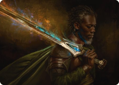 Anduril, Flame of the West Art Card [The Lord of the Rings: Tales of Middle-earth Art Series] | Gear Gaming Fayetteville