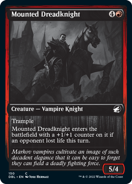 Mounted Dreadknight [Innistrad: Double Feature] | Gear Gaming Fayetteville