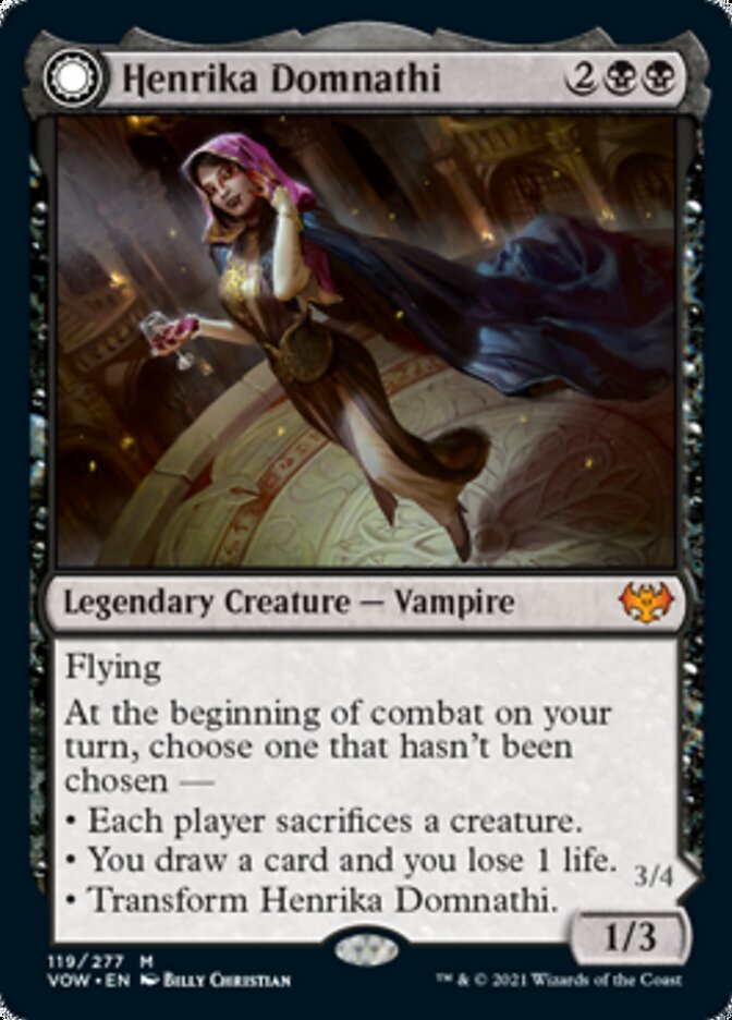 Henrika Domnathi // Henrika, Infernal Seer [Innistrad: Crimson Vow] | Gear Gaming Fayetteville