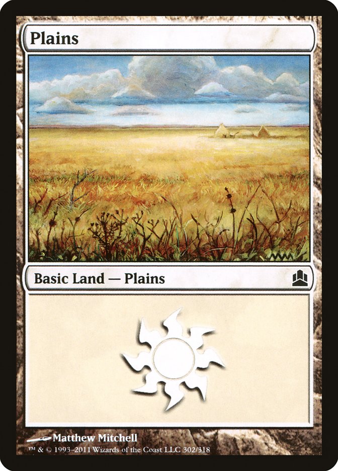 Plains (302) [Commander 2011] | Gear Gaming Fayetteville