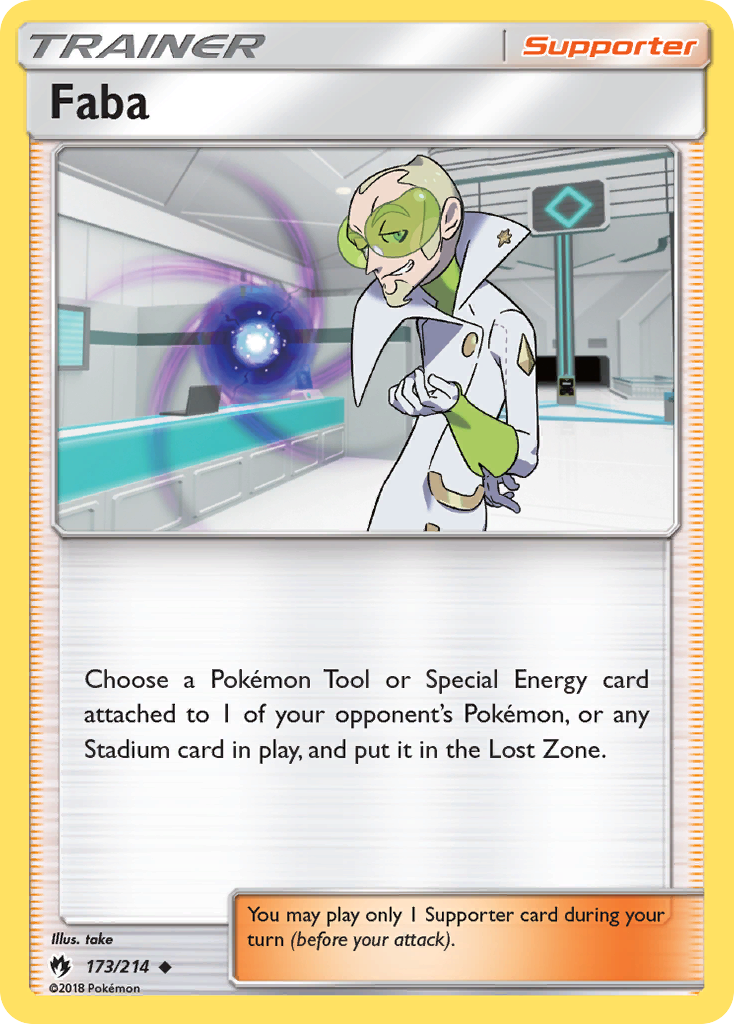 Faba (173/214) [Sun & Moon: Lost Thunder] | Gear Gaming Fayetteville