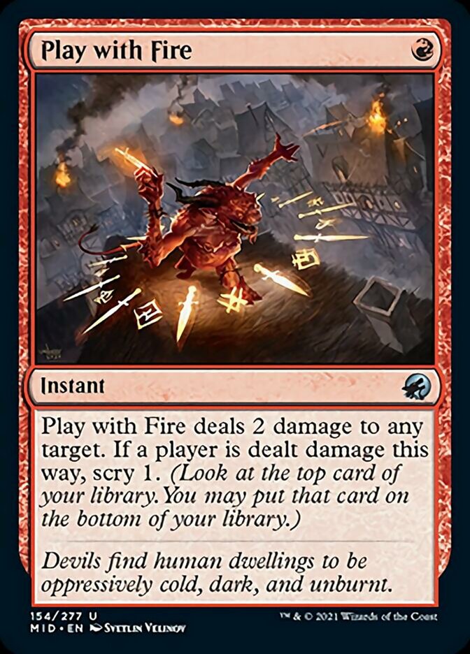 Play with Fire [Innistrad: Midnight Hunt] | Gear Gaming Fayetteville