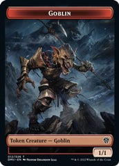 Zombie Knight // Goblin Double-Sided Token [Dominaria United Commander Tokens] | Gear Gaming Fayetteville