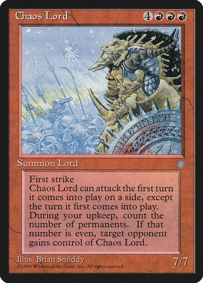 Chaos Lord [Ice Age] | Gear Gaming Fayetteville