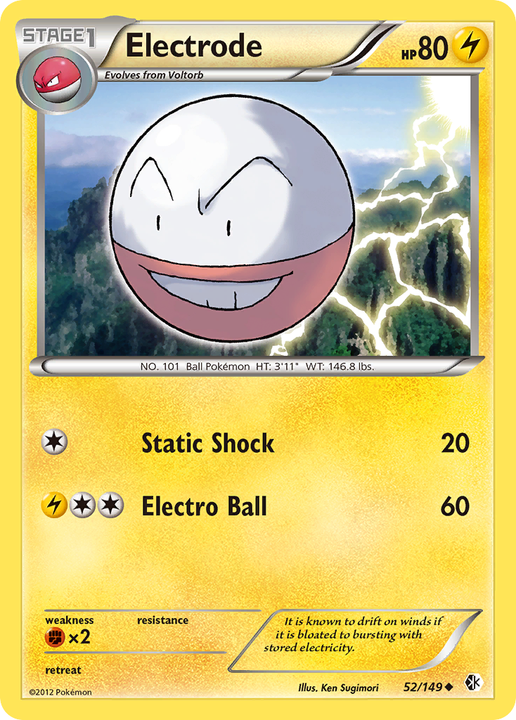 Electrode (52/149) [Black & White: Boundaries Crossed] | Gear Gaming Fayetteville