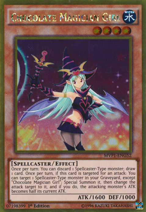 Chocolate Magician Girl [MVP1-ENG52] Gold Rare | Gear Gaming Fayetteville