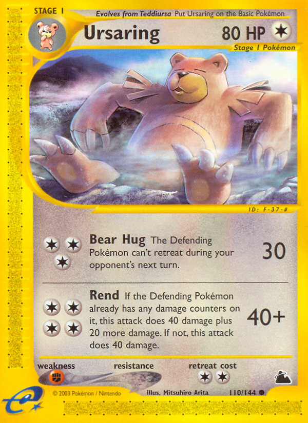 Ursaring (110/144) [Skyridge] | Gear Gaming Fayetteville