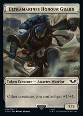 Soldier (003) // Ultramarines Honour Guard Double-Sided Token (Surge Foil) [Warhammer 40,000 Tokens] | Gear Gaming Fayetteville