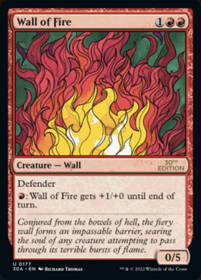 Wall of Fire [30th Anniversary Edition] | Gear Gaming Fayetteville