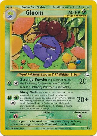 Gloom (36/111) [Neo Genesis Unlimited] | Gear Gaming Fayetteville
